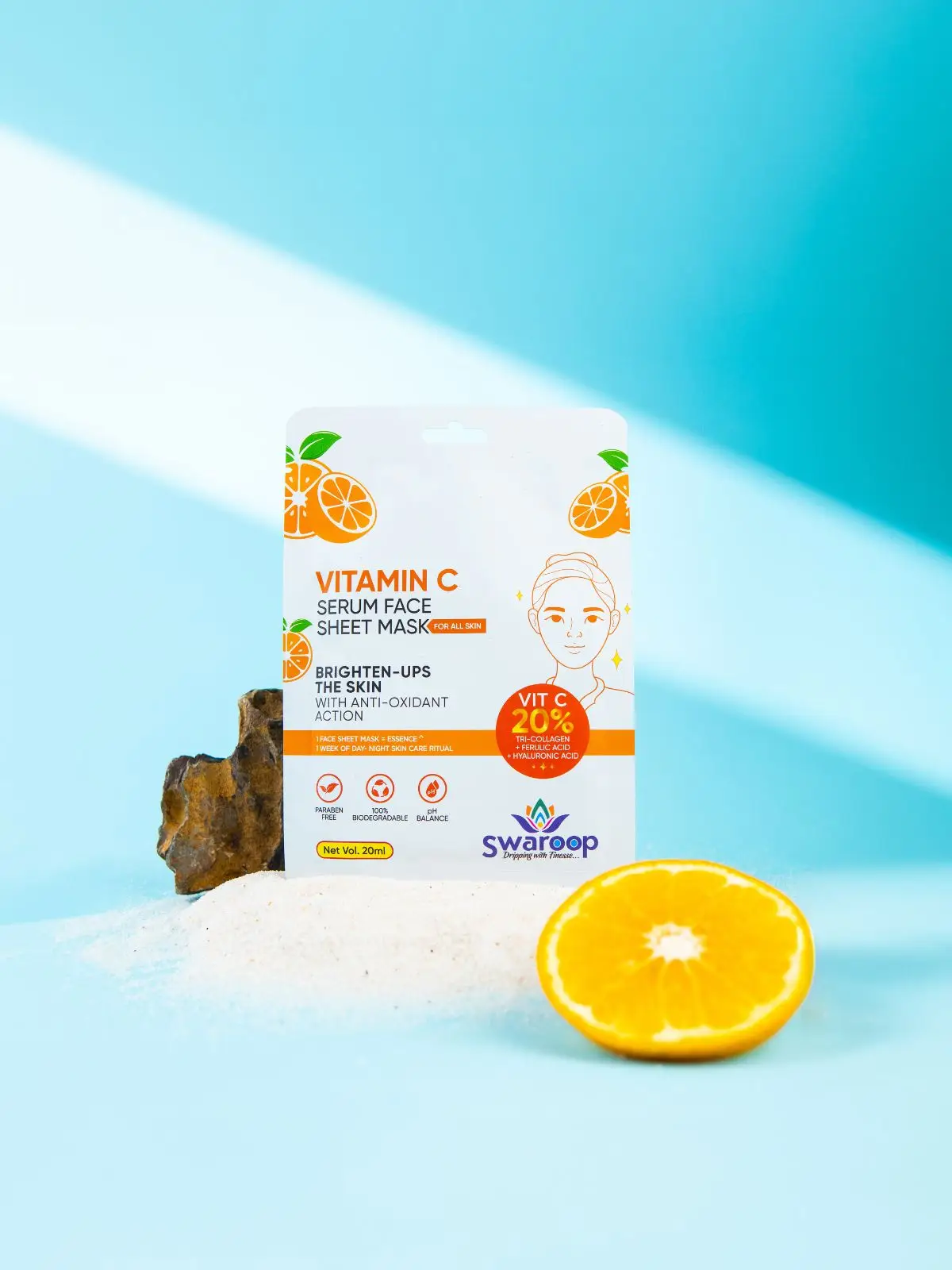 Vitamin C Serum Face Sheet Mask