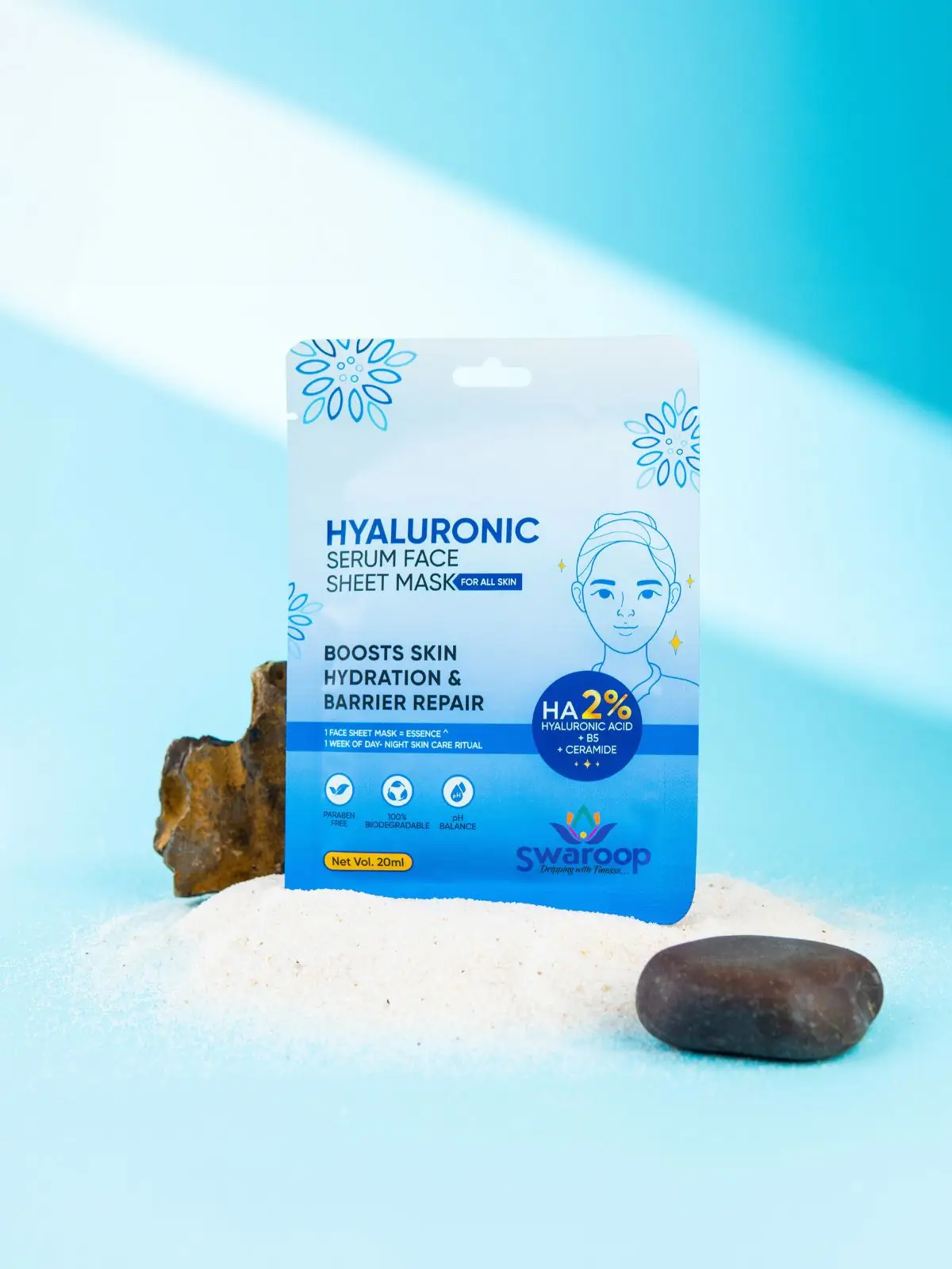 Hyaluronic Serum Face Sheet Mask